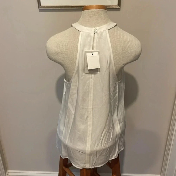NWT!! A.L.C. - Moran Silk Top - White - Size 6 - Picture 6 of 9